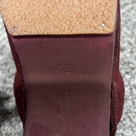 SOLD NWOB Misha & Puff Adult Pillow Clog in Madder Root Sz 42 - Picture 7 of 8